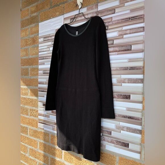 RAQUEL ALLEGRA LONG SLEEVE DRESS IN BLACK SIZE 2 - Picture 3 of 7